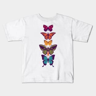 Butterfly Spectrum Kids T-Shirt